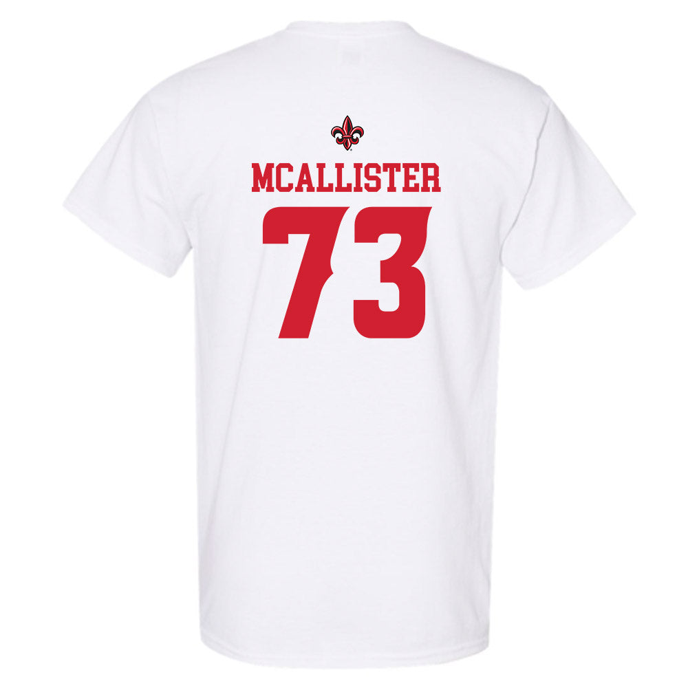 Louisiana - NCAA Football : Jayden McAllister - Sports Shersey T-Shirt-1