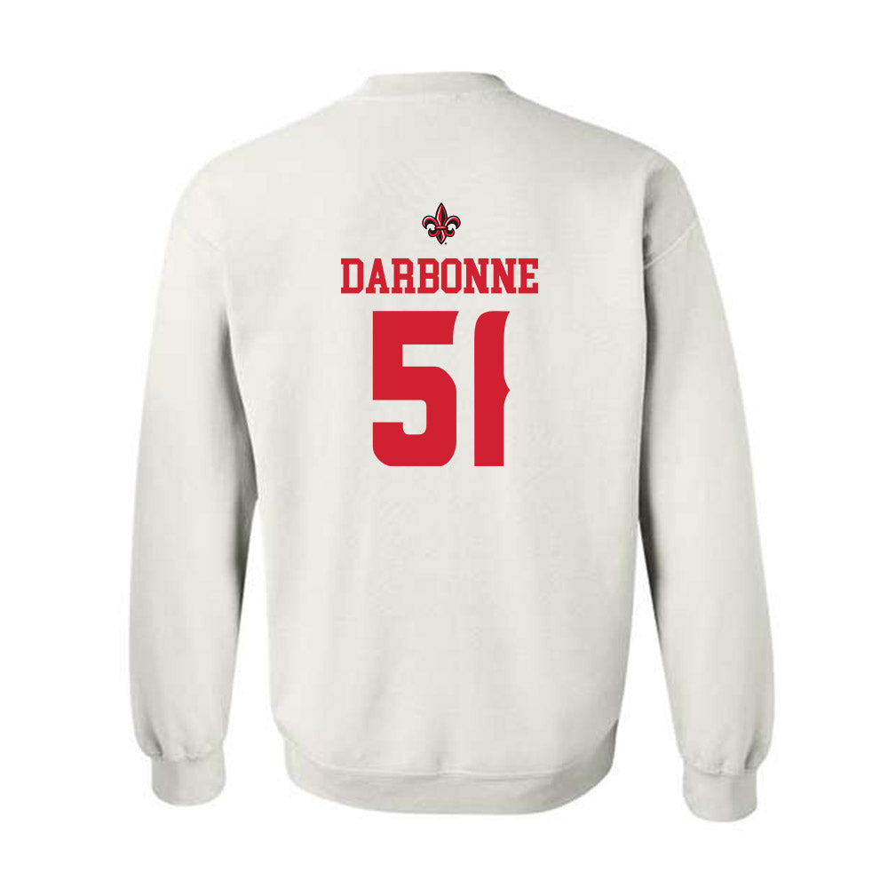 Louisiana - NCAA Football : Hayden Darbonne - Sports Shersey Crewneck Sweatshirt-1