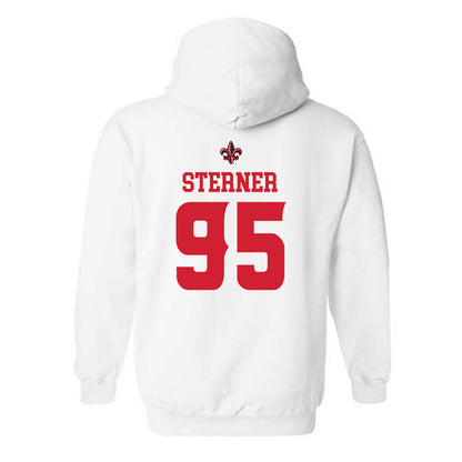 Louisiana - NCAA Football : Tony Sterner - Hooded Sweatshirt Replica Shersey