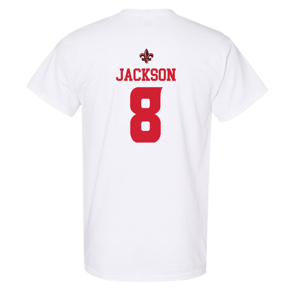 Louisiana - NCAA Football : Kody Jackson - Sports Shersey T-Shirt-1