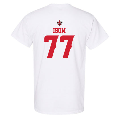 Louisiana - NCAA Football : Jakoby Isom - Sports Shersey T-Shirt-1