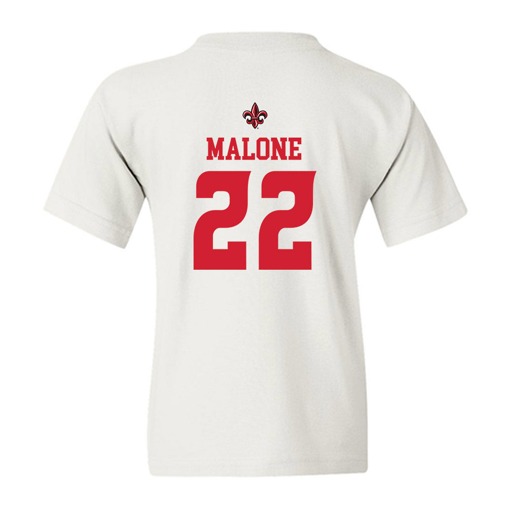 Louisiana - NCAA Football : Kevin Malone - Sports Shersey Youth T-Shirt-1