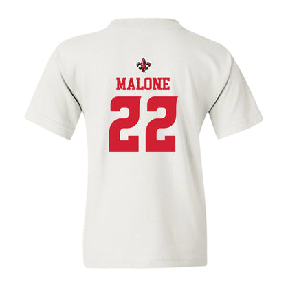 Louisiana - NCAA Football : Kevin Malone - Sports Shersey Youth T-Shirt-1