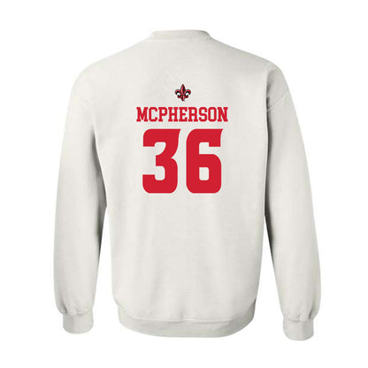 Louisiana - NCAA Football : conor Mcpherson - Sports Shersey Crewneck Sweatshirt-1