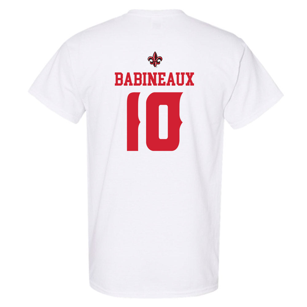 Louisiana - NCAA Football : Russell Babineaux - Sports Shersey T-Shirt-1