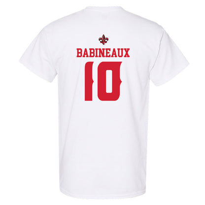Louisiana - NCAA Football : Russell Babineaux - Sports Shersey T-Shirt-1