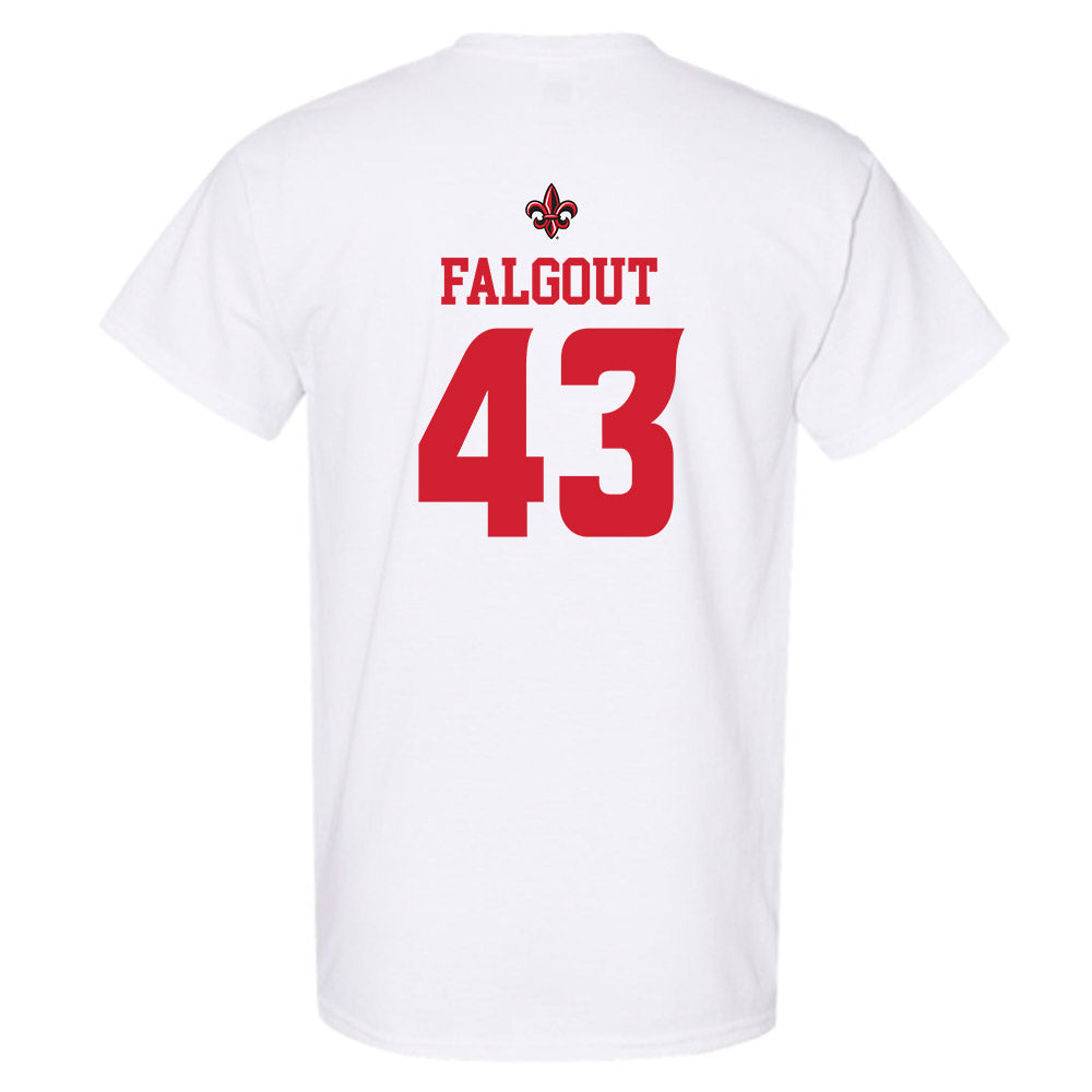 Louisiana - NCAA Football : Aiden Falgout - Sports Shersey T-Shirt-1