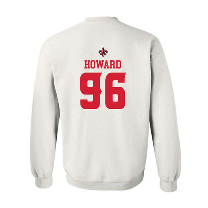 Louisiana - NCAA Football : Chase Howard - Sports Shersey Crewneck Sweatshirt-1