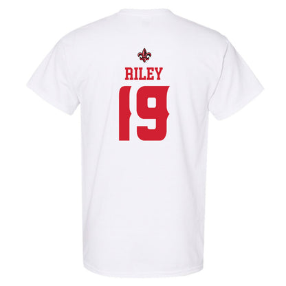 Louisiana - NCAA Football : Cameron Riley - Sports Shersey T-Shirt-1