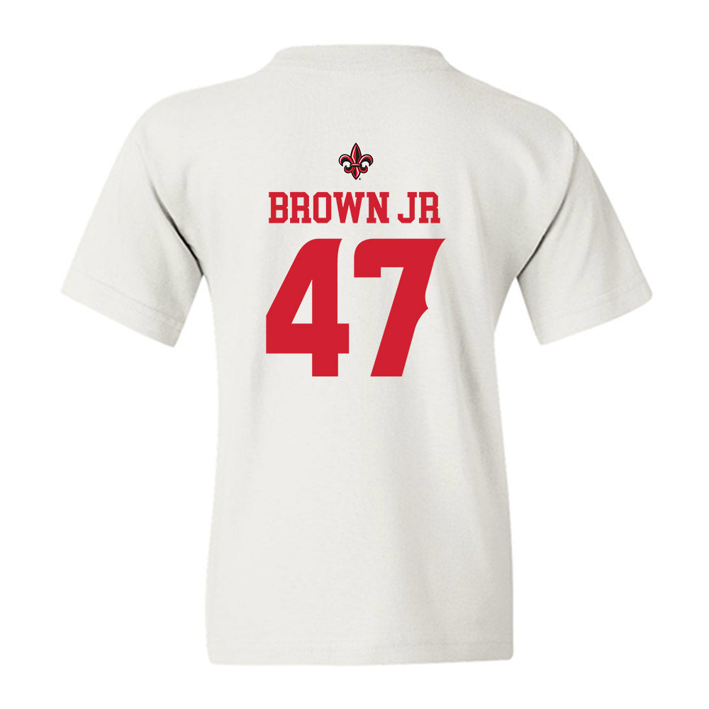 Louisiana - NCAA Football : Maurice Brown Jr - Sports Shersey Youth T-Shirt-1