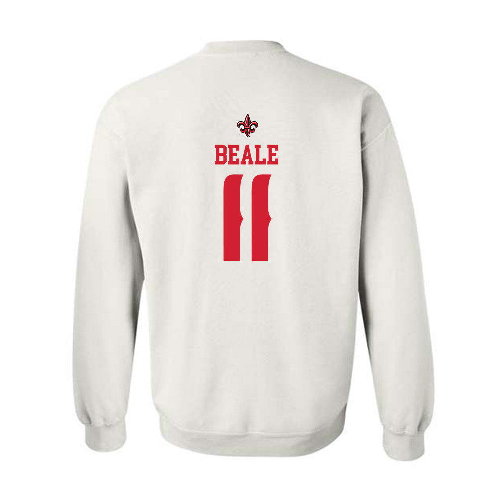 Louisiana - NCAA Football : Daniel Beale - Sports Shersey Crewneck Sweatshirt-1