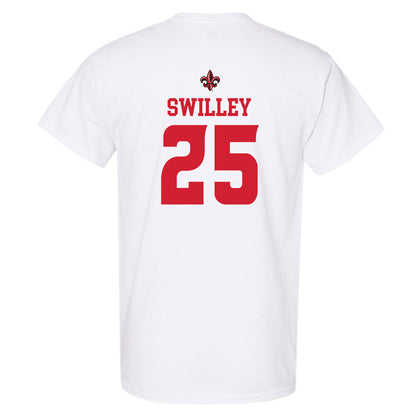 Louisiana - NCAA Football : Hutch Swilley - Sports Shersey T-Shirt-1