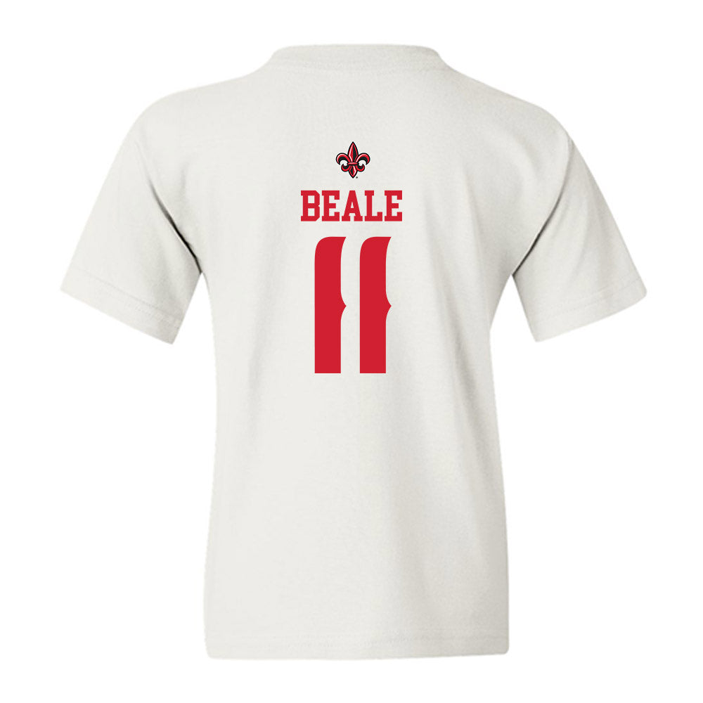 Louisiana - NCAA Football : Daniel Beale - Sports Shersey Youth T-Shirt-1