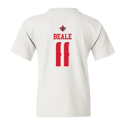 Louisiana - NCAA Football : Daniel Beale - Sports Shersey Youth T-Shirt-1