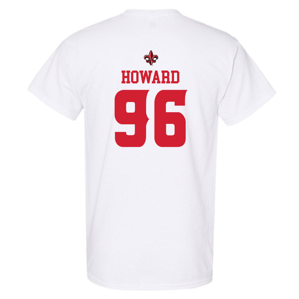 Louisiana - NCAA Football : Chase Howard - Sports Shersey T-Shirt-1