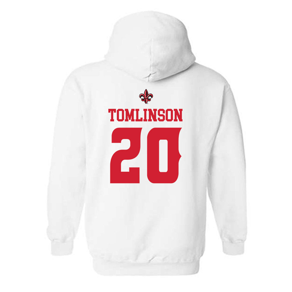 Louisiana - NCAA Football : Trae Tomlinson - Sports Shersey Hooded Sweatshirt-1