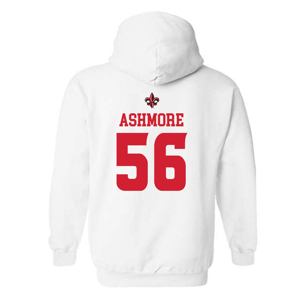 Louisiana - NCAA Football : Korbin Ashmore - Sports Shersey Hooded Sweatshirt-1
