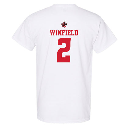 Louisiana - NCAA Football : Lunch Winfield - T-Shirt