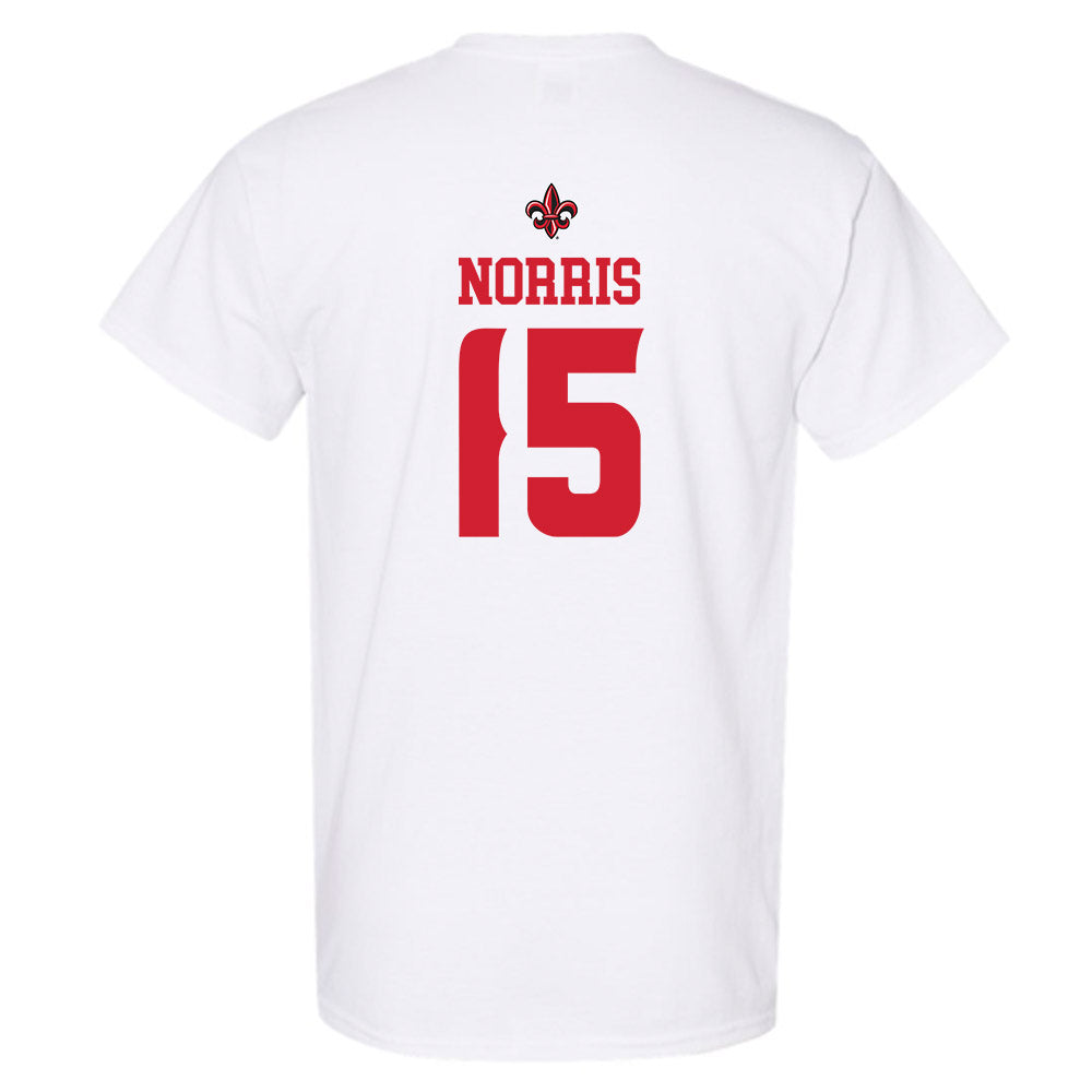 Louisiana - NCAA Football : Jacorian Norris - Sports Shersey T-Shirt-1