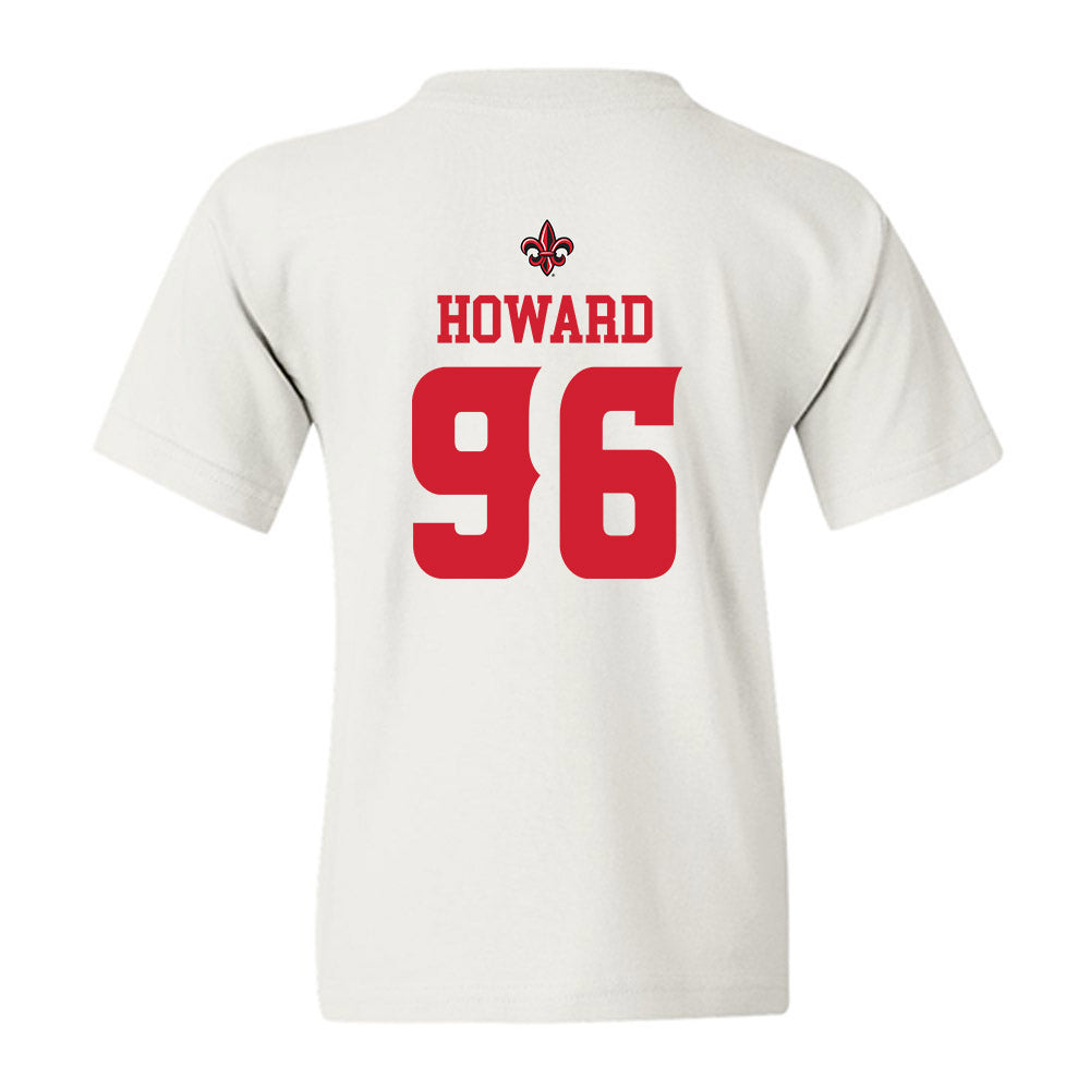 Louisiana - NCAA Football : Chase Howard - Sports Shersey Youth T-Shirt-1