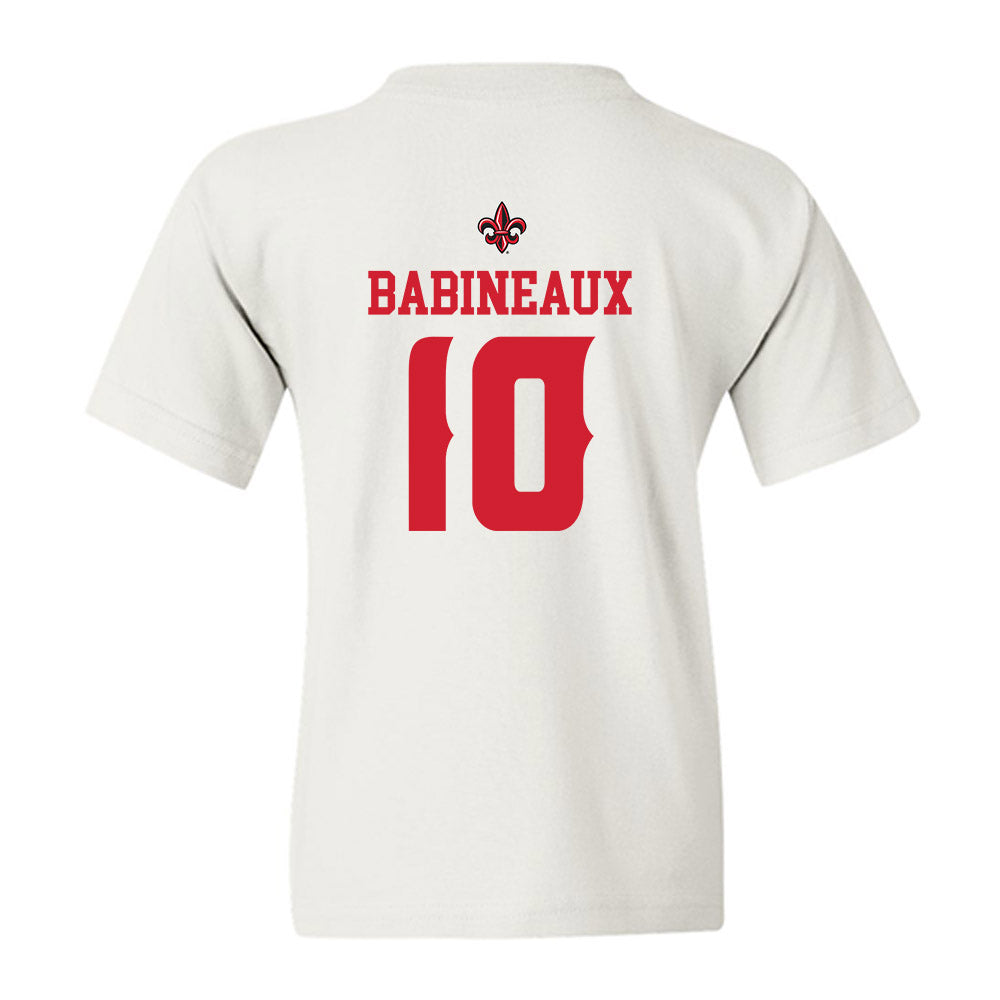 Louisiana - NCAA Football : Russell Babineaux - Sports Shersey Youth T-Shirt-1