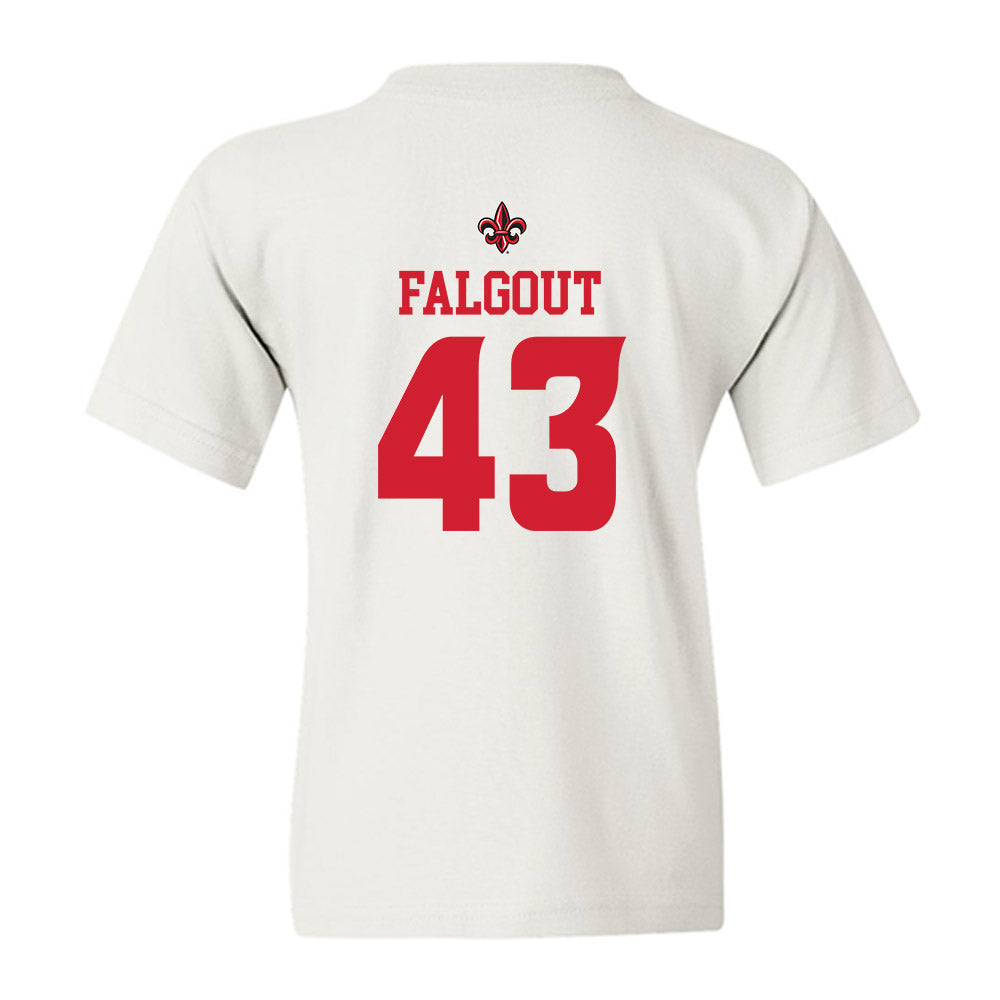 Louisiana - NCAA Football : Aiden Falgout - Sports Shersey Youth T-Shirt-1