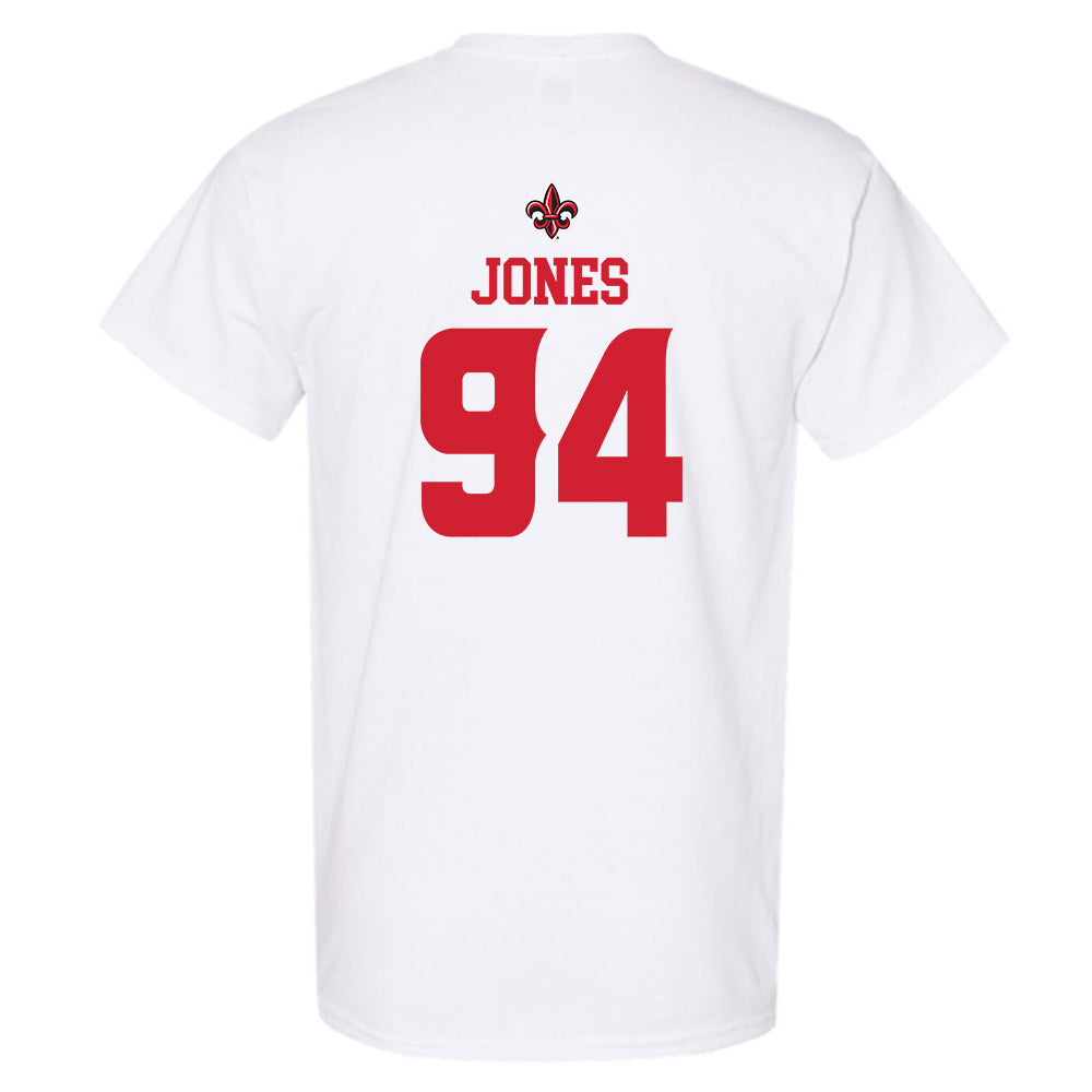 Louisiana - NCAA Football : Timahj Jones - Sports Shersey T-Shirt-1