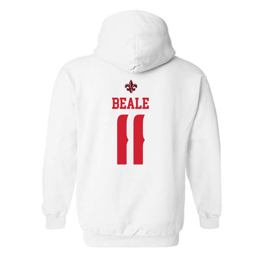 Louisiana - NCAA Football : Daniel Beale - Sports Shersey Hooded Sweatshirt-1