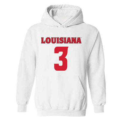 Louisiana - NCAA Football : Jaden Dugger - Sports Shersey Hooded Sweatshirt-0