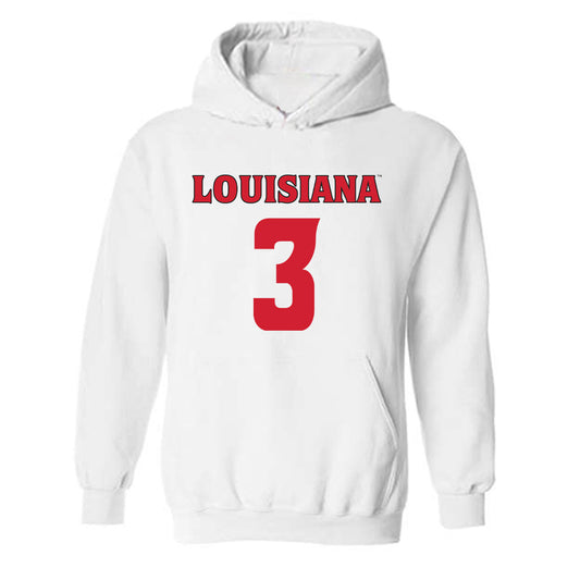 Louisiana - NCAA Football : Jaden Dugger - Sports Shersey Hooded Sweatshirt-0