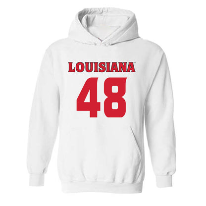 Louisiana - NCAA Football : Hunter Sims - Sports Shersey Hooded Sweatshirt-0