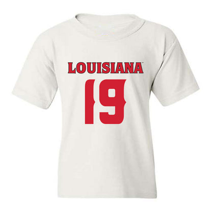 Louisiana - NCAA Football : Cameron Riley - Sports Shersey Youth T-Shirt-0