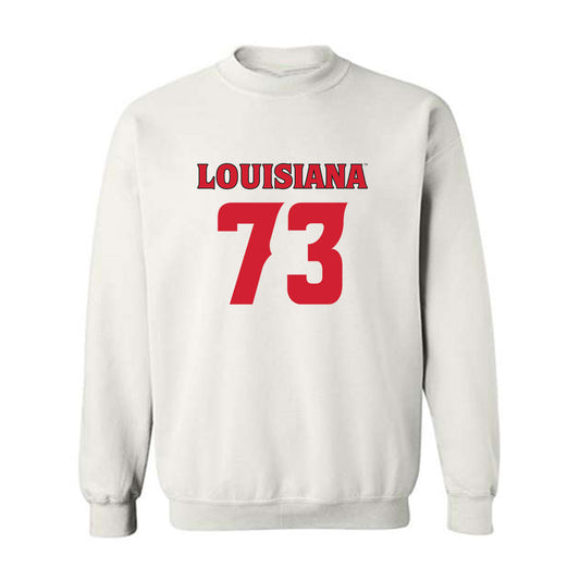Louisiana - NCAA Football : Jayden McAllister - Sports Shersey Crewneck Sweatshirt-0
