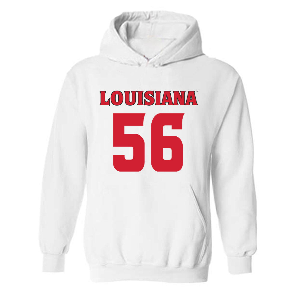 Louisiana - NCAA Football : Korbin Ashmore - Sports Shersey Hooded Sweatshirt-0
