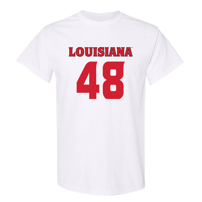 Louisiana - NCAA Football : Hunter Sims - Sports Shersey T-Shirt-0