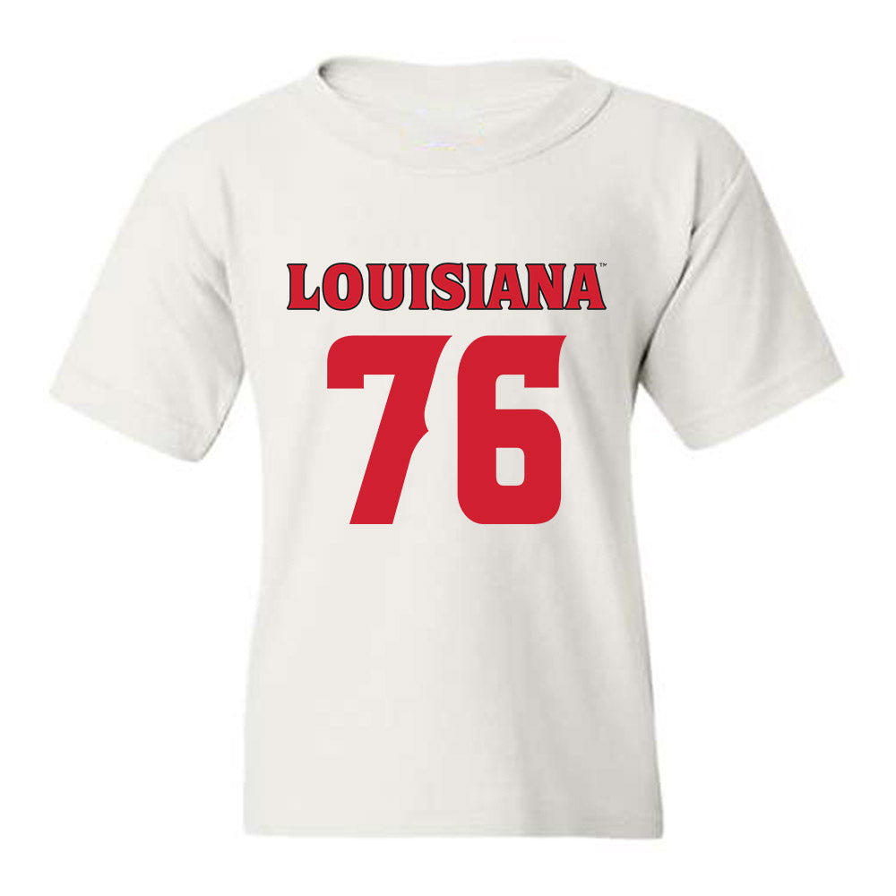 Louisiana - NCAA Football : Matthew Broussard - Youth T-Shirt Replica Shersey