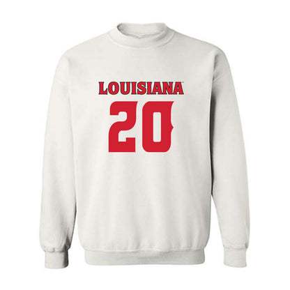 Louisiana - NCAA Football : Jj Garner - Sports Shersey Crewneck Sweatshirt-0