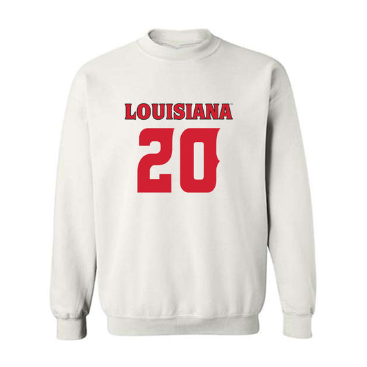 Louisiana - NCAA Football : Jj Garner - Sports Shersey Crewneck Sweatshirt-0