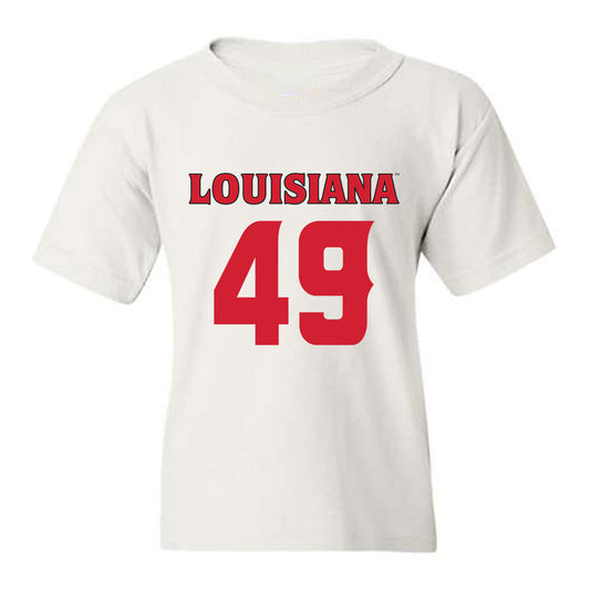 Louisiana - NCAA Football : Travin Moore - Sports Shersey Youth T-Shirt-0