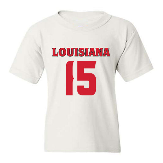 Louisiana - NCAA Football : Jacorian Norris - Sports Shersey Youth T-Shirt-0