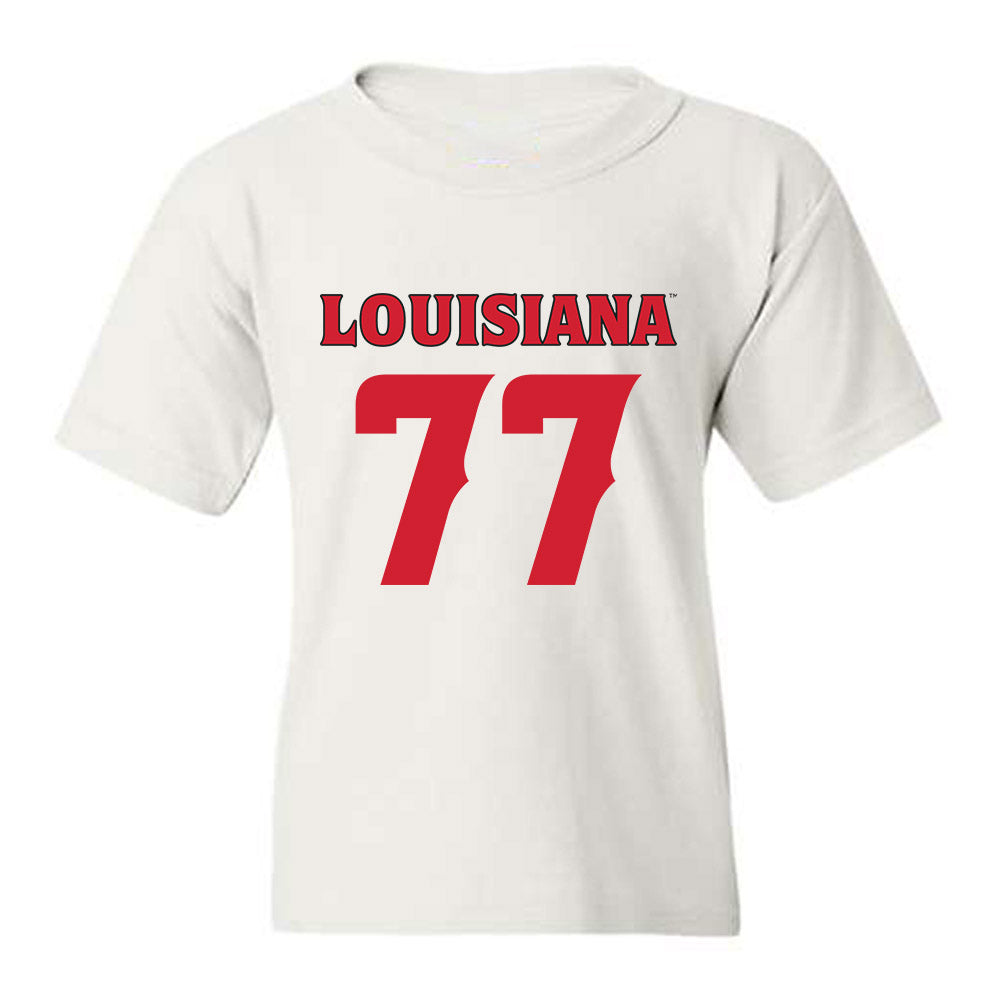 Louisiana - NCAA Football : Jakoby Isom - Sports Shersey Youth T-Shirt-0