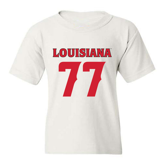 Louisiana - NCAA Football : Jakoby Isom - Sports Shersey Youth T-Shirt-0