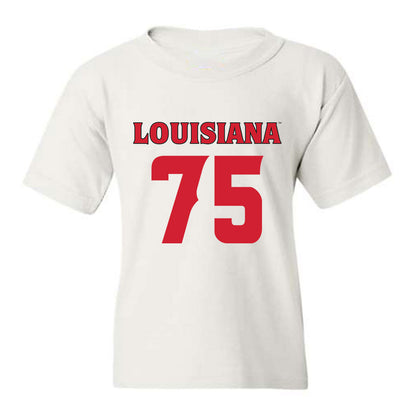 Louisiana - NCAA Football : Kaden Moreau - Sports Shersey Youth T-Shirt