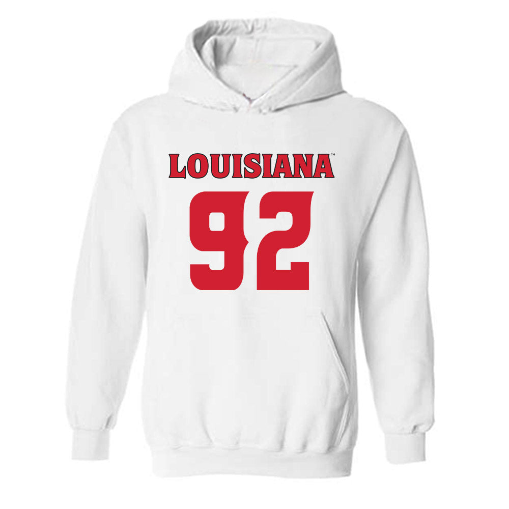 Louisiana - NCAA Football : Nathan Torney - Sports Shersey Hooded Sweatshirt-0