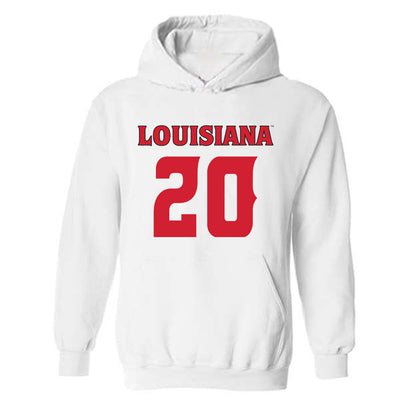 Louisiana - NCAA Football : Trae Tomlinson - Sports Shersey Hooded Sweatshirt-0