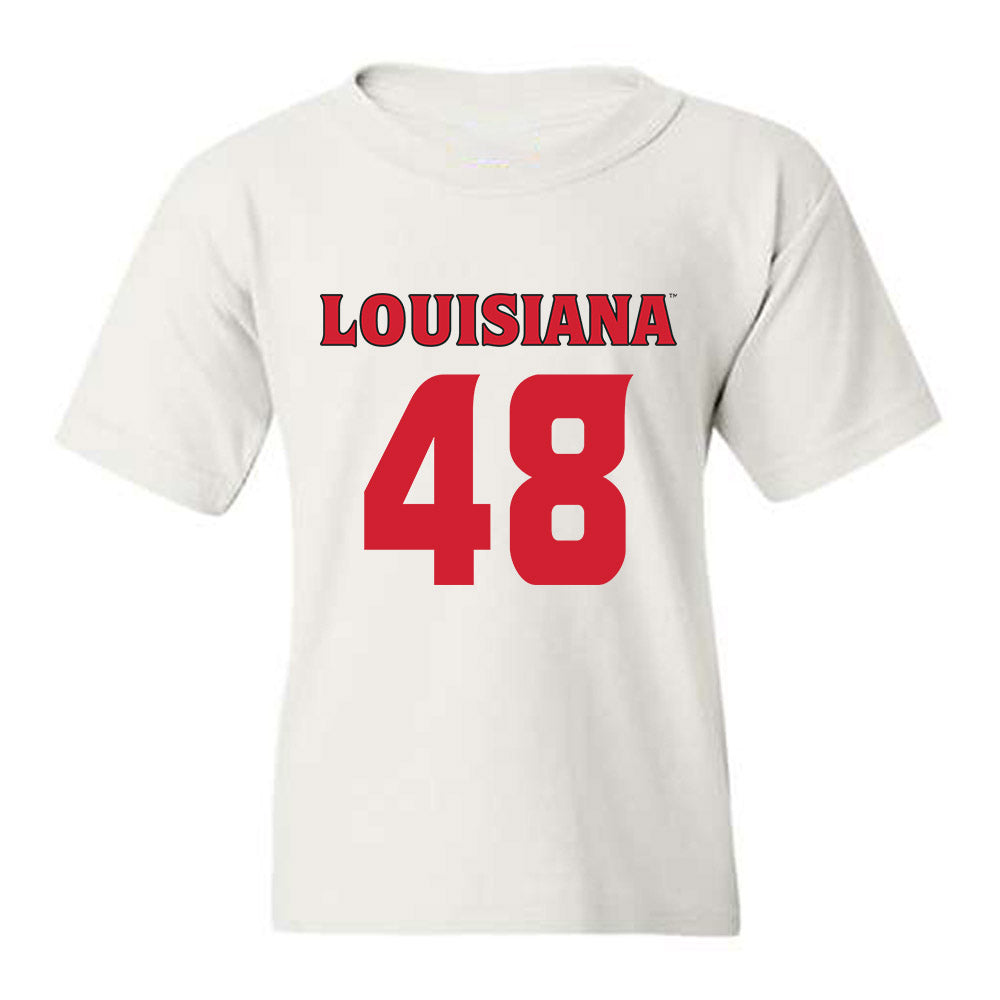 Louisiana - NCAA Football : Hunter Sims - Sports Shersey Youth T-Shirt-0