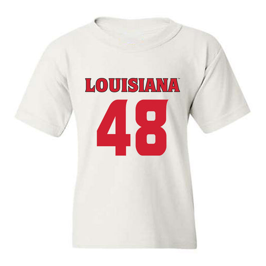 Louisiana - NCAA Football : Hunter Sims - Sports Shersey Youth T-Shirt-0