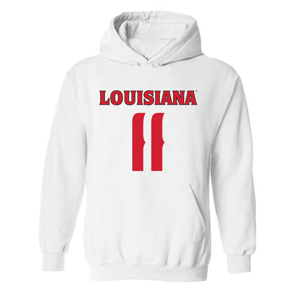 Louisiana - NCAA Football : Daniel Beale - Sports Shersey Hooded Sweatshirt-0