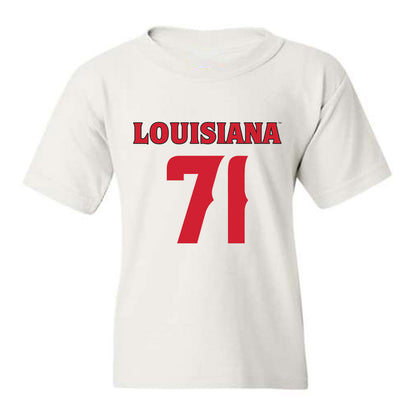 Louisiana - NCAA Football : George Jackson - Youth T-Shirt Replica Shersey