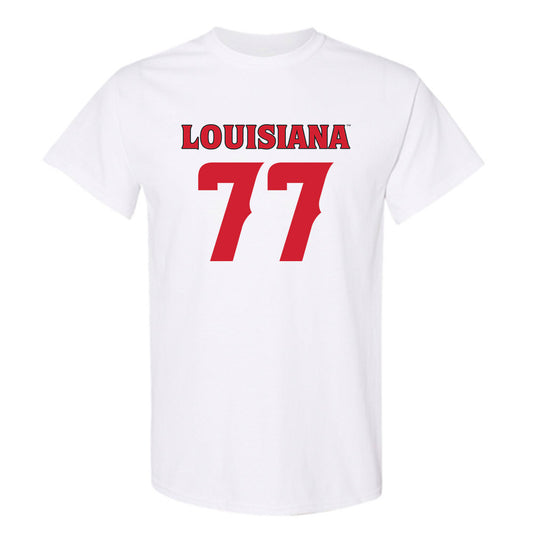 Louisiana - NCAA Football : Jakoby Isom - Sports Shersey T-Shirt-0